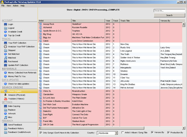 TheRapCella Metatag Updater