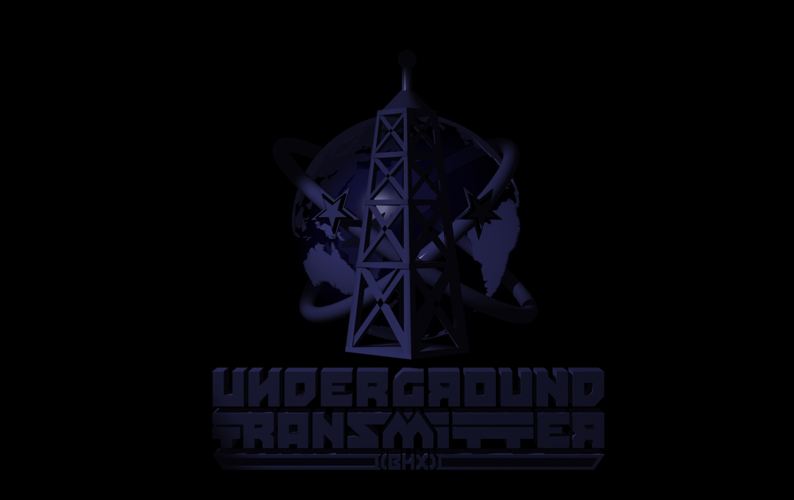 Underground Transmitter Logo 3D