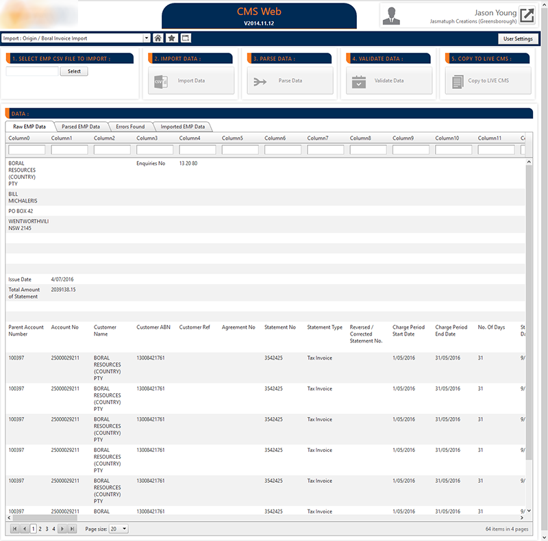 CMS Web