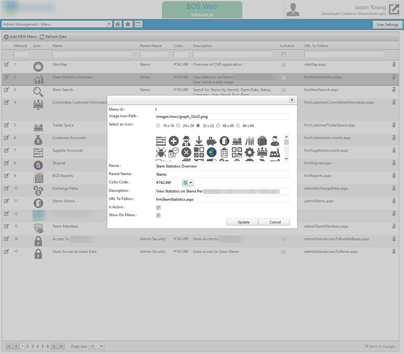 Bos Web
