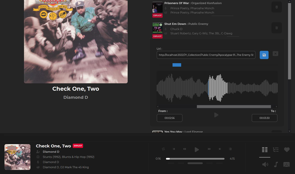 Musosis Music Player
